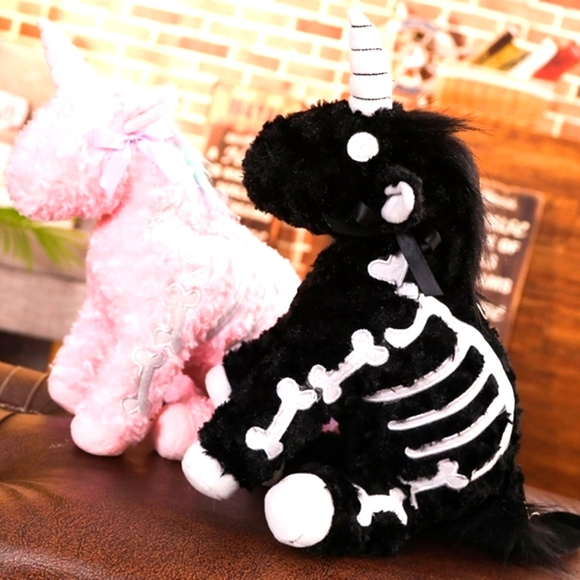 🐰UNISKELTON 🐰Plush Purse (Pink & White) - Picture 2 of 14